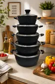 Hot Chef 5-Piece Non-Stick Cookware Set - 2