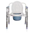 Elderly Foldable Commode Chair - 2
