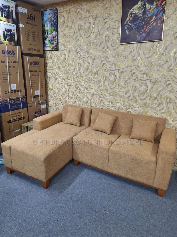 L-Shaped Sofa - Brand New - 1