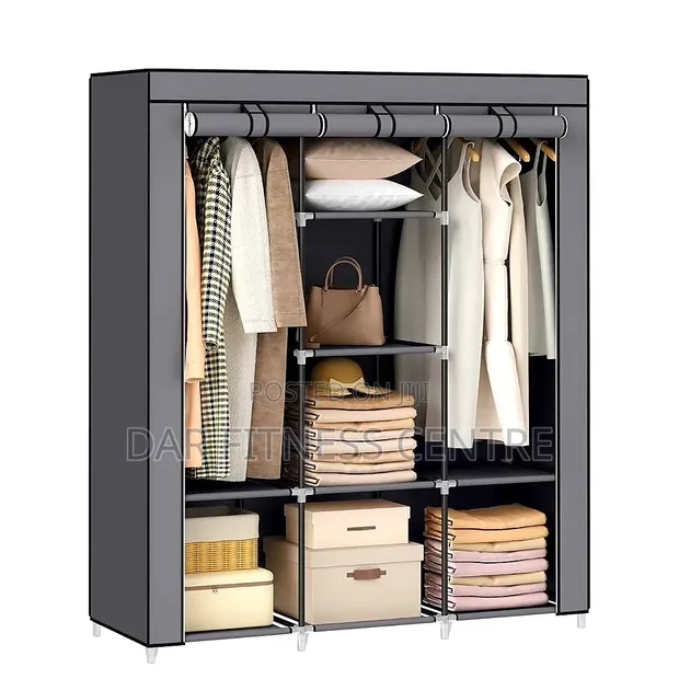 YOUUD Portable Storage Wardrobe - 3 Doors - 1