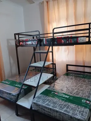 Skyline Furniture Double Bunk Beds (3x6) with Mattresses