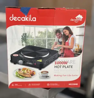 Decakila Hot Plate Single 1000W KECC004B