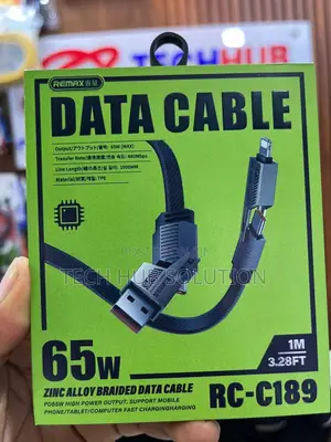 RC-C189 Data Cable - Fast Charging & Stable Transfer