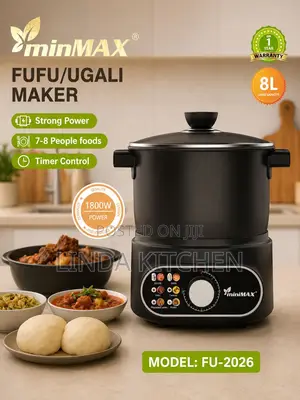 Minmax Ugali/Fufu Maker 8Lts