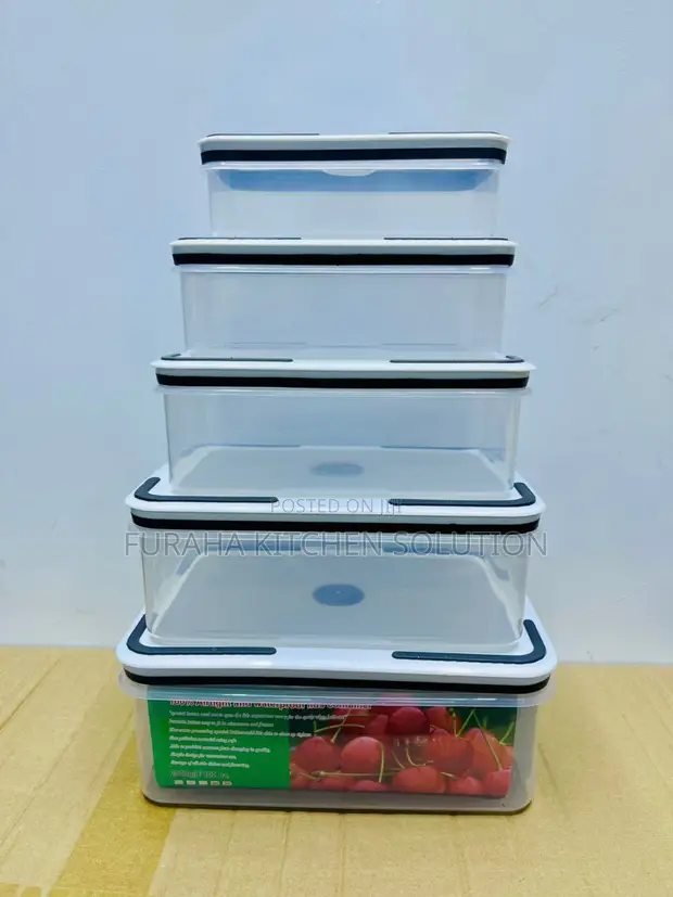 Royalty Microwave Container Set 5pcs - 1