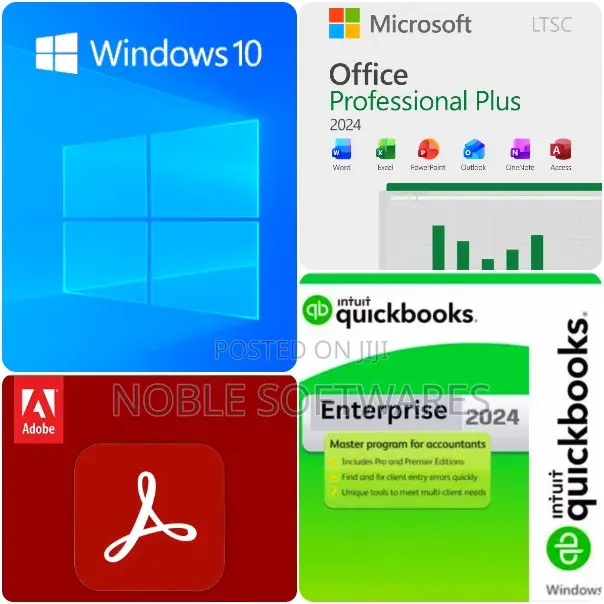 Windows 10 LTSC + Office 2024 + QuickBooks 2024 + Acrobat Pro - 1