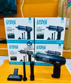 Winning Star 3-in-1 Portable Car Vacuum Cleaner 80W