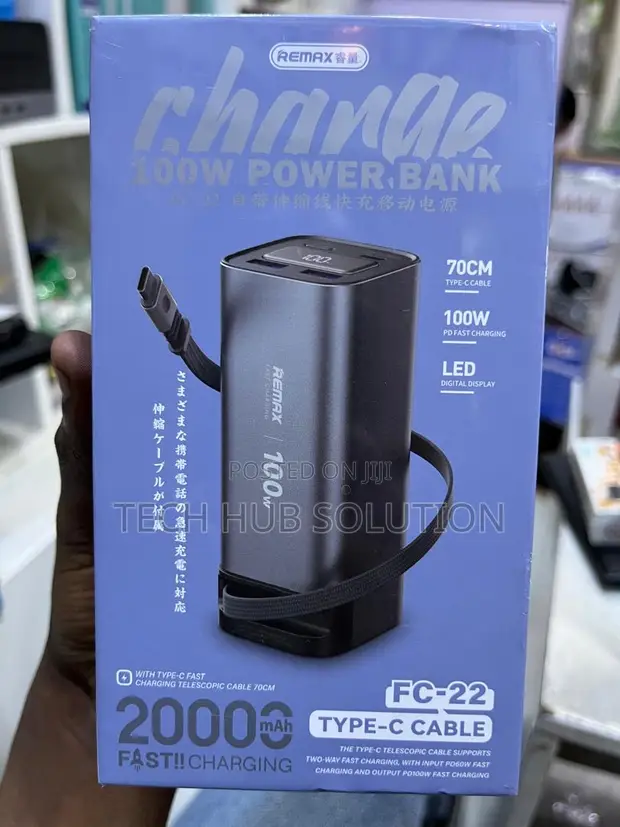 Remax 20000mAh Power Bank - 1