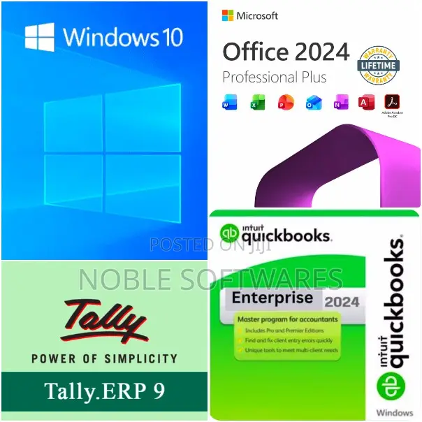 Windows 10 LTSC + Office 2024 + QuickBooks 2024 + Tally ERP 9 - 1