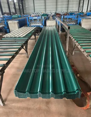 Wide Back Green Roofing Sheets