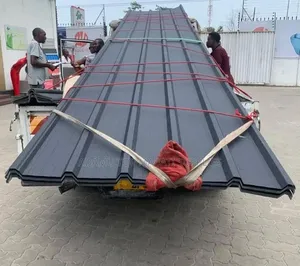 Wide Corrugated Roofing Sheet - Charcoal Grey