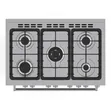 Hisense Gas Cooker Mpya HFS90GA5EBL - 2