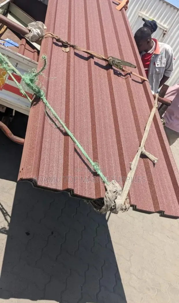 Brick Red Corrugated Roofing Sheets - 1