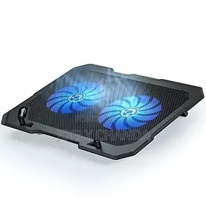 Adjustable Laptop Cooling Pad with Two Fans