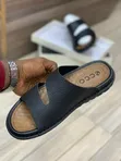 New Men's Ecco Leather Sandals - 4
