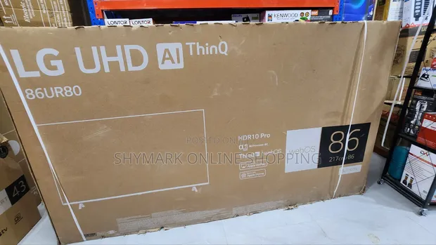 LG 86 Inch UHD AI Processor Smart TV 86UR80 - 1