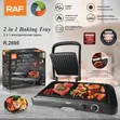 Raf 2-in-1 Multifunctional Electric Grill & Cooking Tray - 1