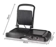 Raf 2-in-1 Multifunctional Electric Grill & Cooking Tray - 2