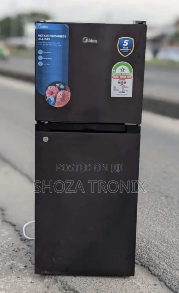 Midea 128L Refrigerator - Black - 1
