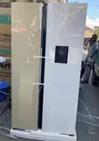 Hisense Fridge H670SDK-WD Khaki and White (508L) - 2