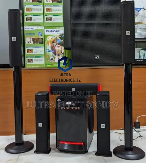 Verapoint 5.1 Multimedia Subwoofer System with Tower Speakers - 1