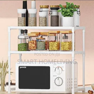 Microwave Shelf - Double Layer Organizer