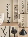 Luxury Gold Coat Bag Stand Rack - Modern Home Organizer - 1