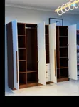 Modern Wardrobe - Wood-Mode, White, 4 Doors - 2
