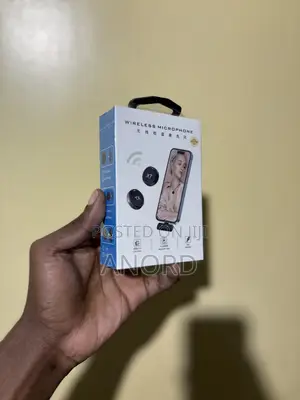 Wireless Lavalier Microphone for iPhone/Android | Vlog/Live | Noise Reduction