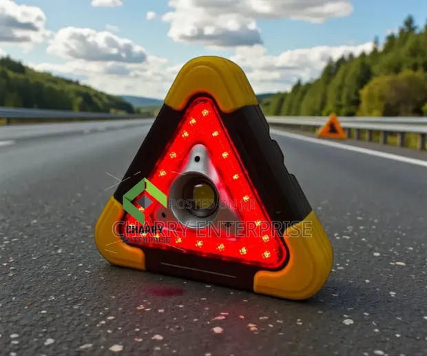 Triangle LED Warning Road Light for Camping/Outdoor - 1