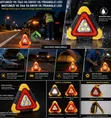 Triangle LED Warning Road Light for Camping/Outdoor - 4