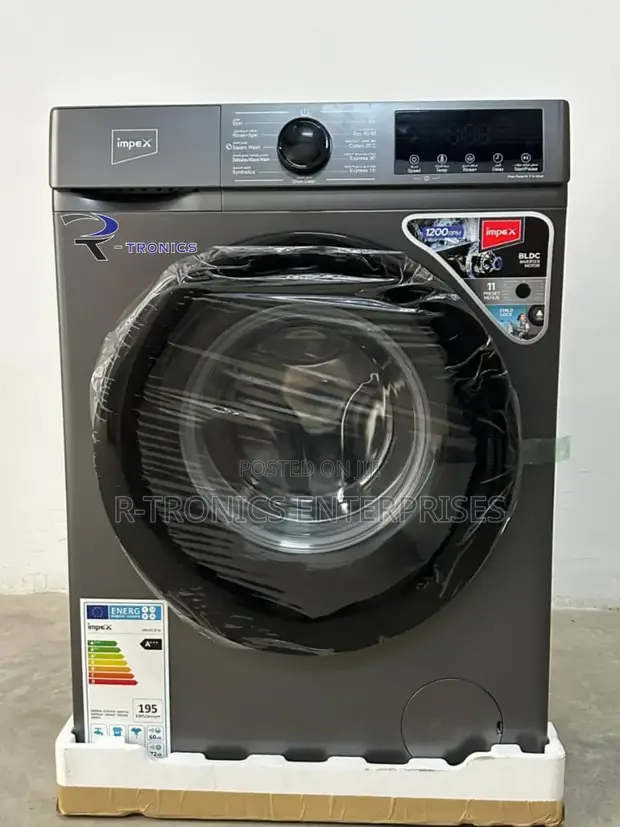 Brand New Impex 8kg Front Load Washing Machine - 1