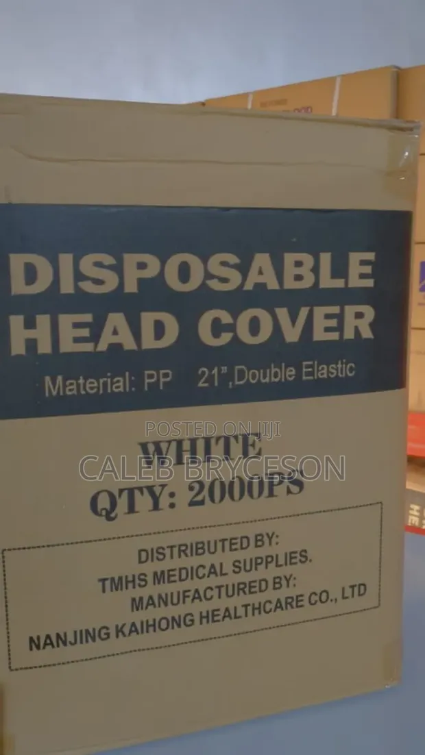 Disposable Head Covers (Pack of 100) - 1