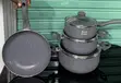 Royal Dessin Nonstick Granite Cookware Set - 2