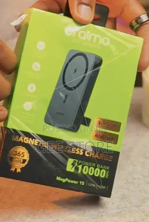 Oraimo Magpower 15 Wireless Powerbank 10000mAh Blue
