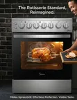 Midea 5-Burner Gas Cooker yenye XpressGrill Rotisserie - 1