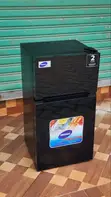 Home Basics Mini Fridge 100L Double Door - 1