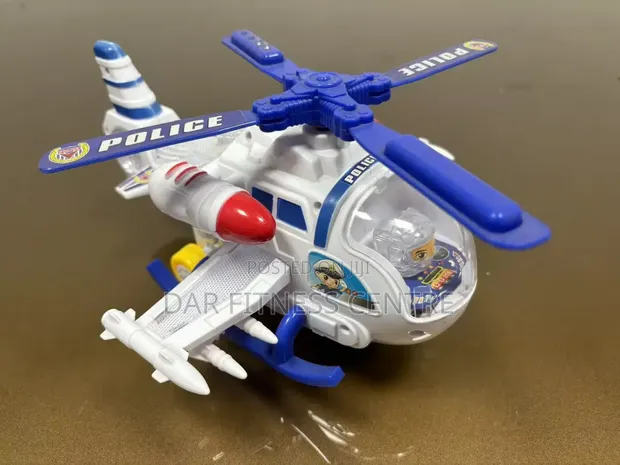 Police Helicopter Toy - 1