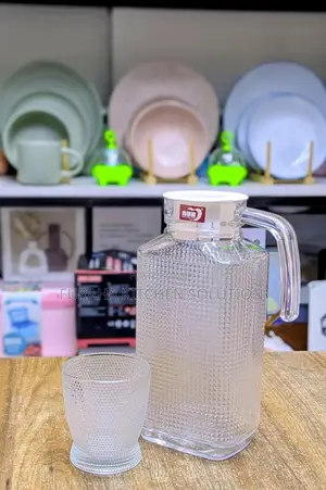 Royalty Jug and 6 Glasses Set