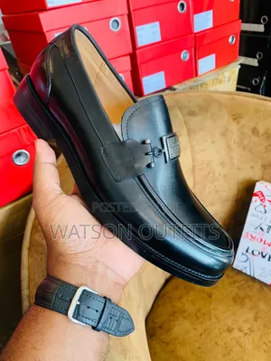 New Men's Leather Loafers - Multicolour