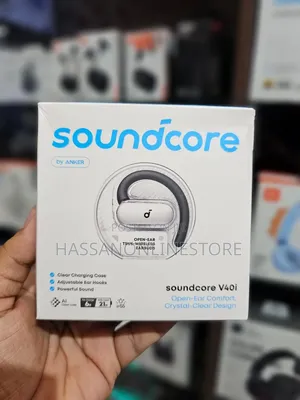 Soundcore by Anker V40i Open-Ear Wireless Earphones - White