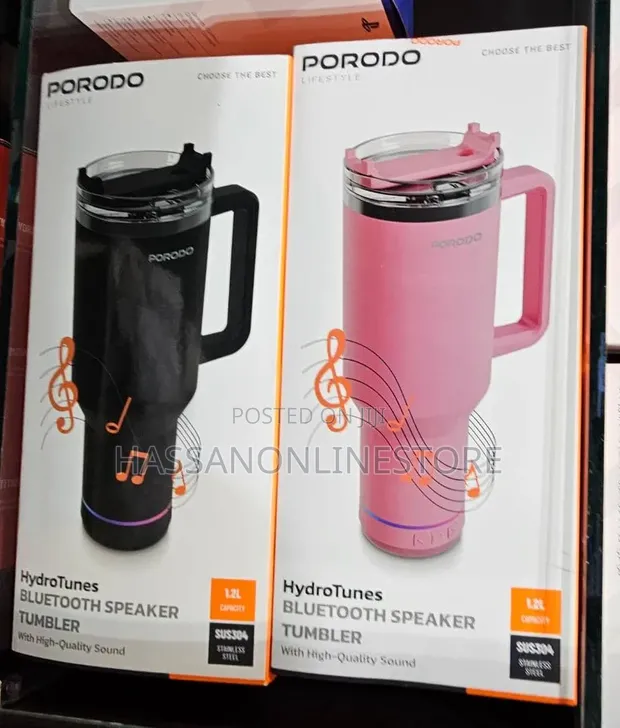 Porodo Lifestyle Hydrotunes Bluetooth Speaker Tumbler - 1