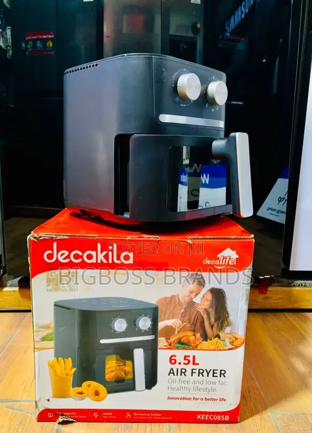 Decakila Air Fryer KEEC085B - 6.5 Liters - 1