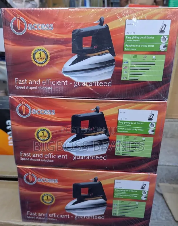 Access Electric Dry Iron - Brand New - 1