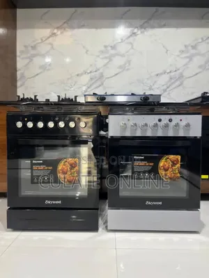 Skywood 4-Plate Gas & Electric Stove with Oven