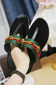 Sandals za Gucci za Kutelezesha na Mfuko - 1