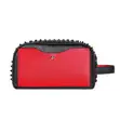 Luxury Qaza Pouch Bag - Black Leather - 2