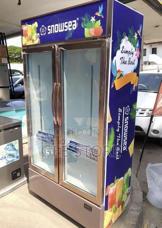 Snow Sea Showcase Freezer Milango Miwili L650 (SN683S) - 1
