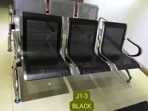 Modern 3-Seater Waiting Chairs