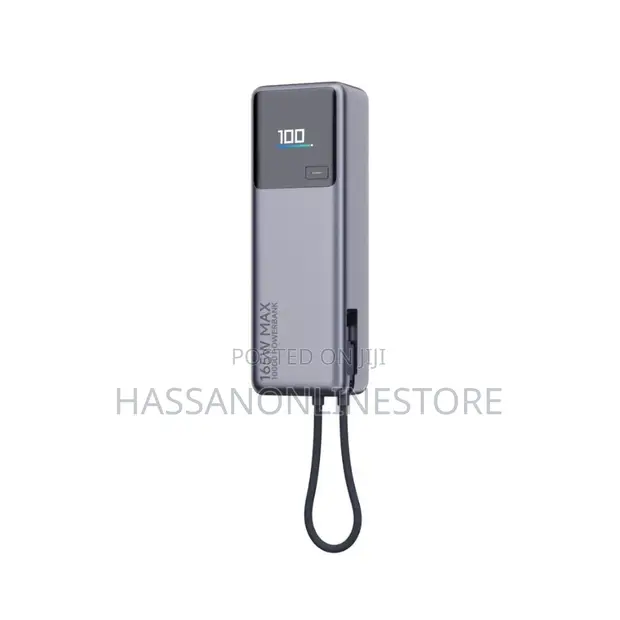 Xiaomi 165W Power Bank 10000mAh (Kabeli Iliyounganishwa) - 1